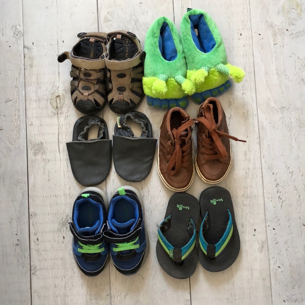 Lot of shoes